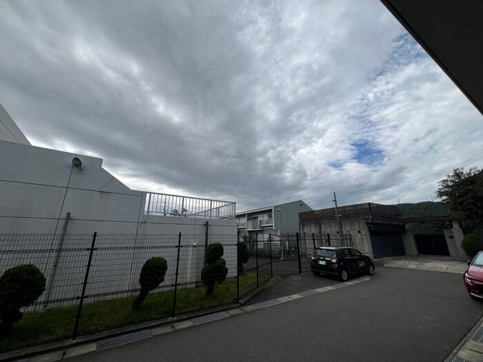 室内からの展望 ブルーハイツ
