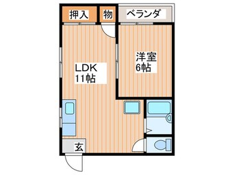 間取図 ブル－ム桜園