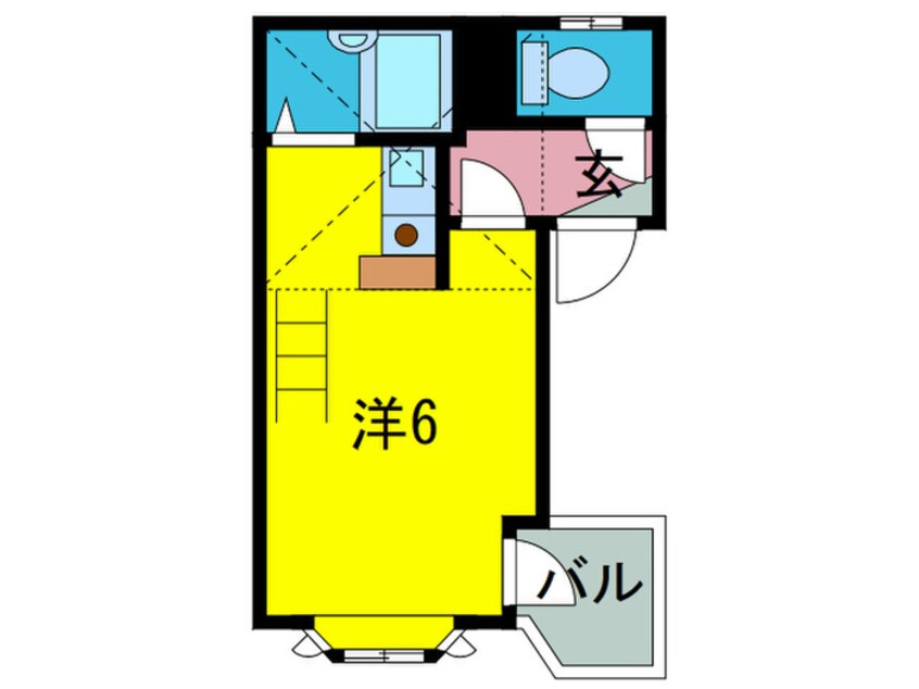 間取図 トア・アルディ天美南Ｂ棟