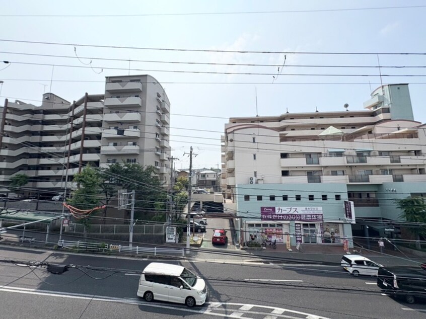 室内からの展望 サンハイツ学が丘