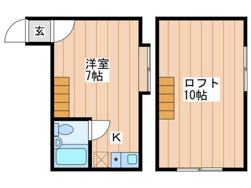 間取図 マイライムⅡ萱島