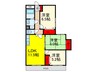 コルティーレ緑ヶ丘 3LDKの間取り
