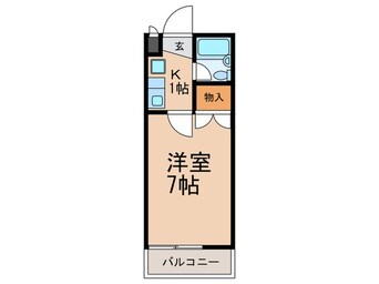 間取図 ユニック六甲Ⅱ