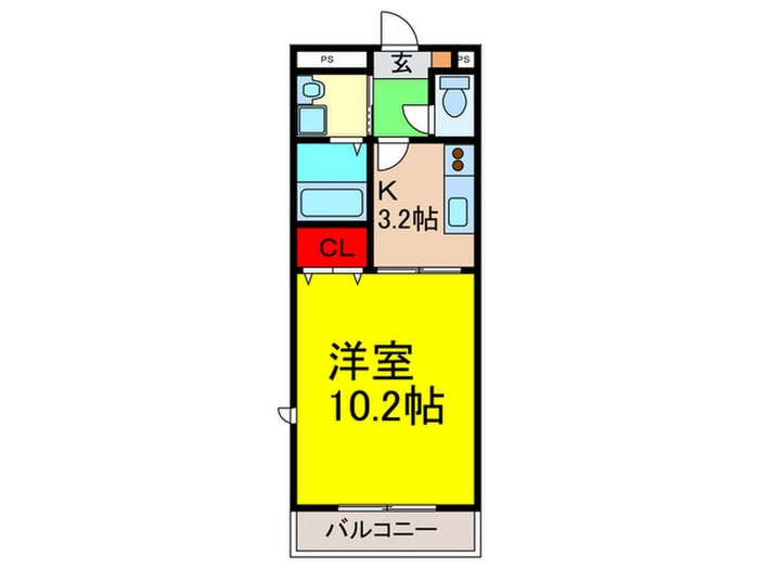 間取り図 ｱﾝﾌﾟﾙ-ﾙｸﾗ-ｼﾞｭｳｴｽﾄﾋﾙｽﾞ