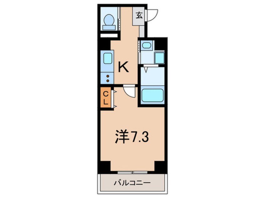 間取図 AILE尼崎西