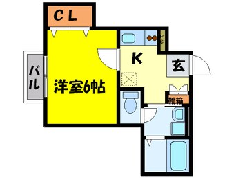 間取図 プチメゾン鳳