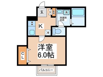 間取図 プチメゾン鳳