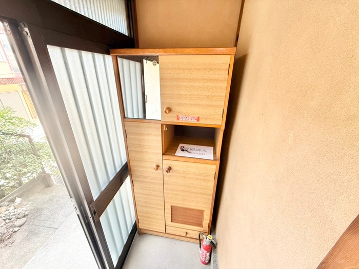 靴箱 広野町大開貸家