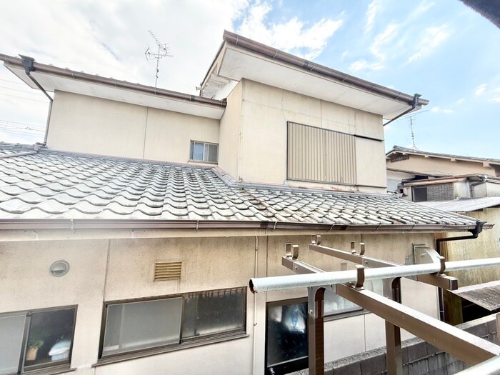 室内からの展望 広野町大開貸家