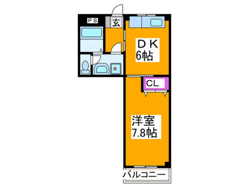 間取図 ファ－ストパレス