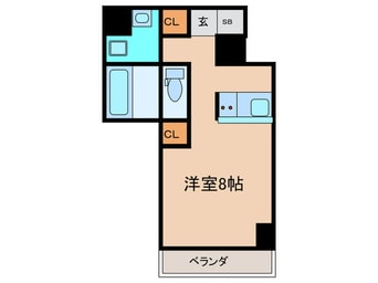 間取図 兵一鳴尾ビル