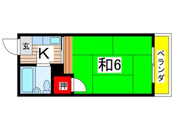 間取図 ハイツ山吹