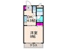 チェリ－コ－ト 1DKの間取り