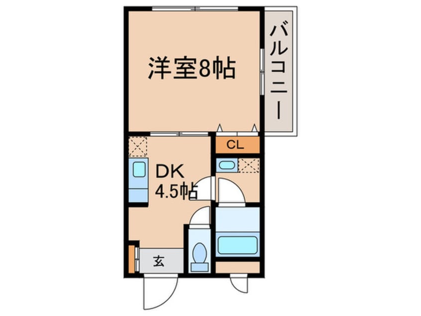 間取図 チェリ－コ－ト