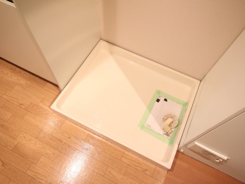 洗濯機置場 グランディヨン百万遍