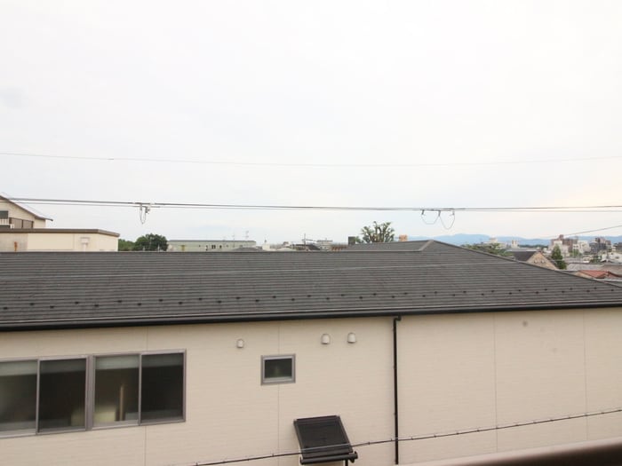 室内からの展望 グランディヨン百万遍