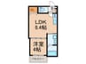 仮)F asecia Meteore 1LDKの間取り