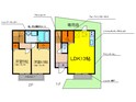 シャロンタウンハウスⅡＡ棟の間取図