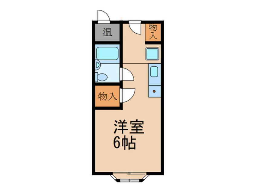 間取図 アリタマンション長瀬