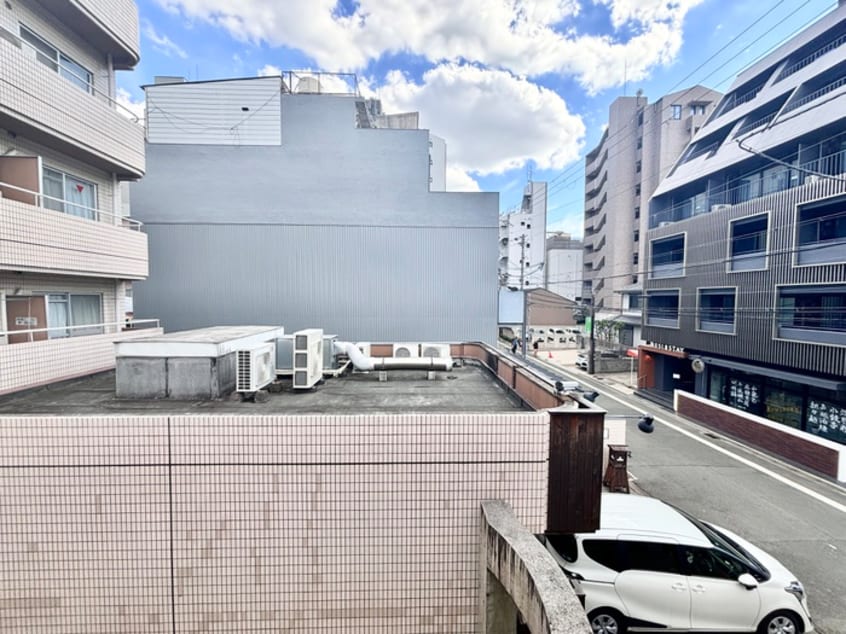 室内からの展望 キューブテン