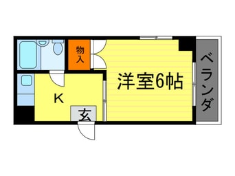 間取図 ベルメゾン堀川