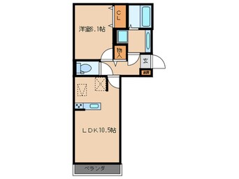 間取図 ティーガーデン　レジデンス