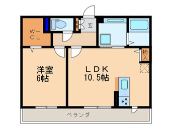 間取図 ティーガーデン　レジデンス