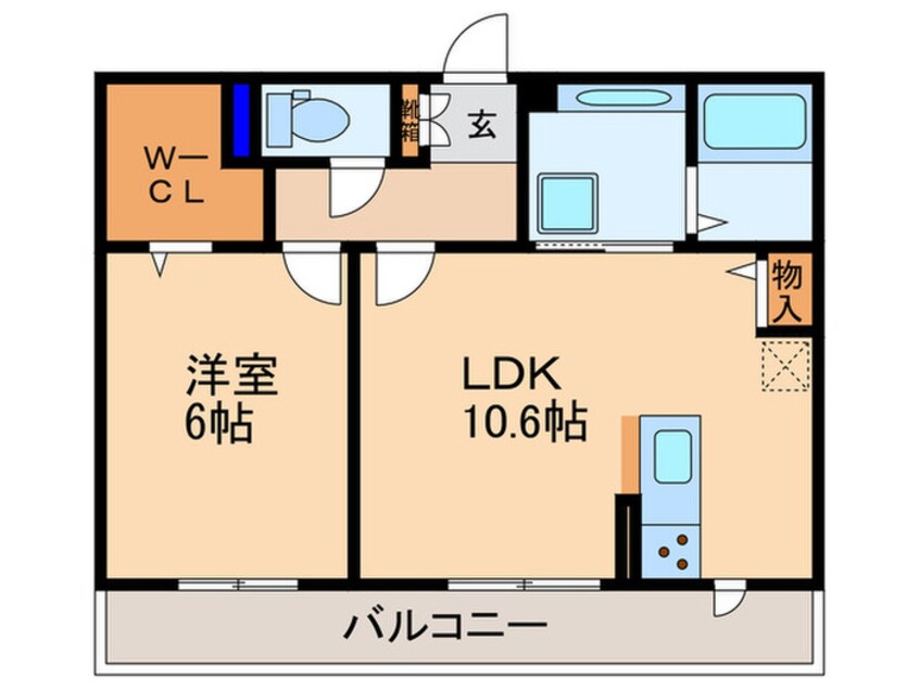 間取図 ティーガーデン　レジデンス