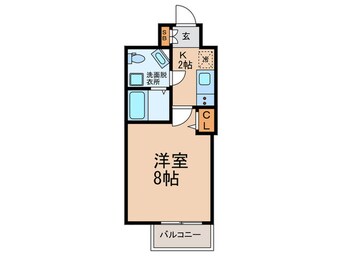 間取図 セレニテ北浜