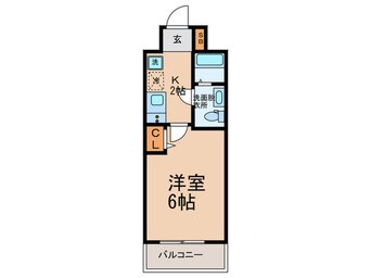 間取図 セレニテ北浜