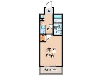 間取図 セレニテ北浜