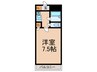 ステューディオ４６ 1Rの間取り