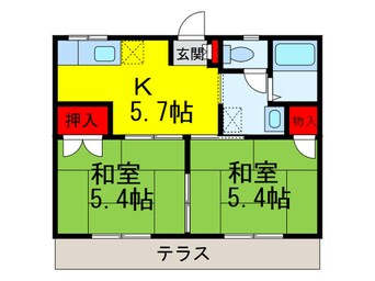 間取図 ときわ　プラザ