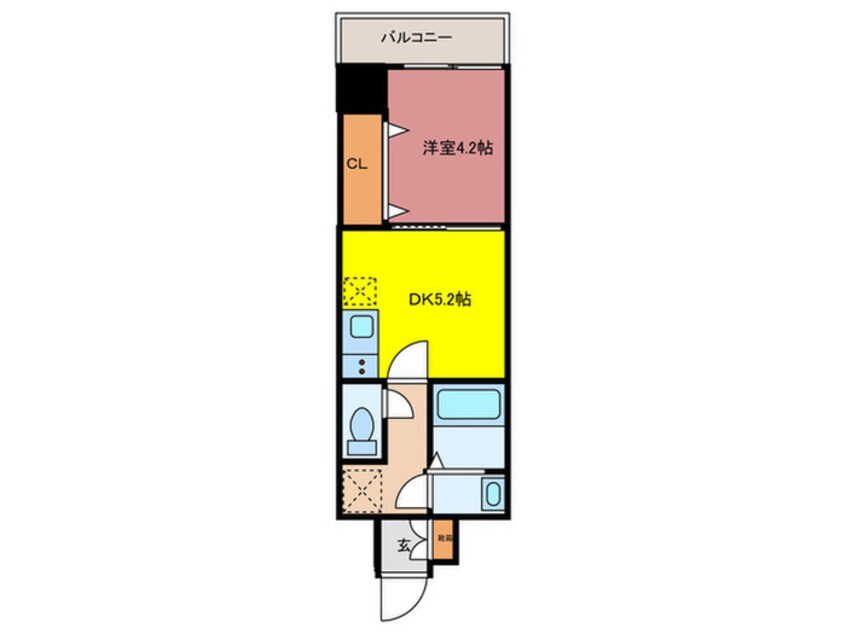 間取図 GARDENIA高井田