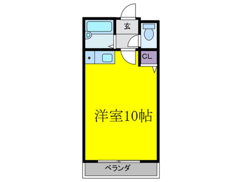 間取図 エリアント豊川