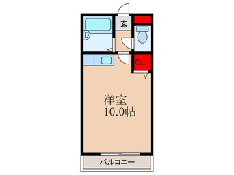 間取図 エリアント豊川