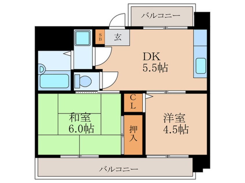 間取図 サンフェスタ