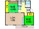 男山第二住宅１０４棟（５０２）