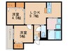 ユアメゾン千舟 2LDKの間取り