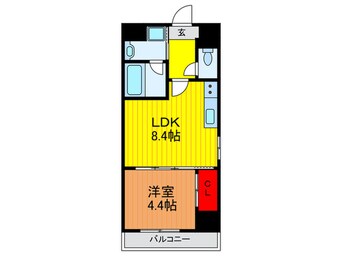 間取図 ウッディハウスウエコ－