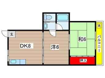 間取図 西喜マンションⅡ