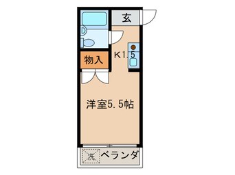 間取図 プルシャン山科