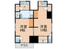 藤田荘Ⅱ 2Rの間取り
