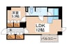 日宝ライフ岸里 1LDKの間取り