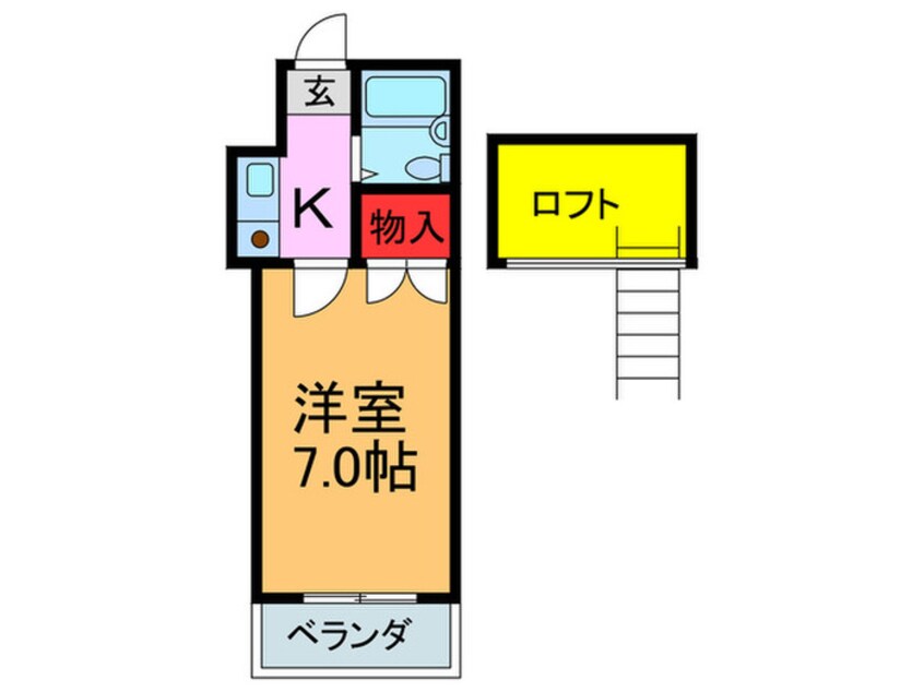 間取図 ショウロ御殿山