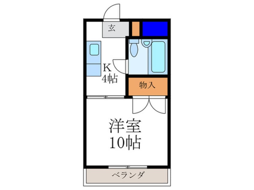 間取図 コートホーム21