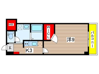 間取図 クオリカ太秦