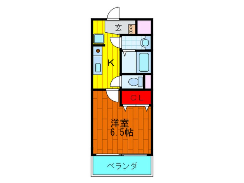 間取図 シロハイヌ門真