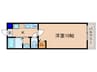 アークリード大津中央 1Kの間取り