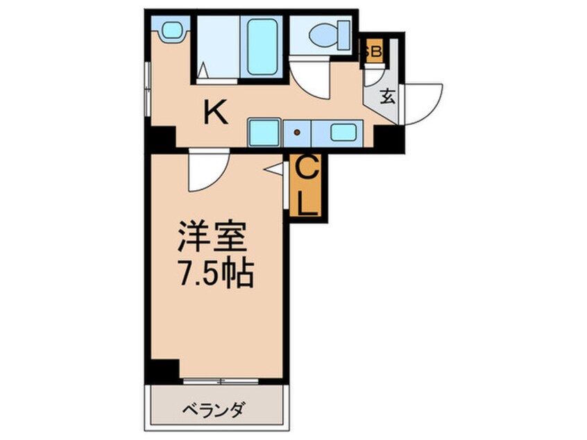 間取図 レガーレ長居公園